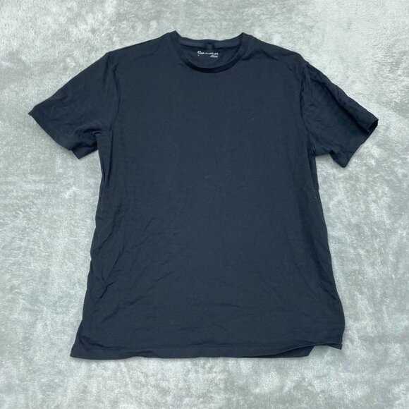 Calvin Klein Black Crew Neck T-Shirt Mens Size M Classic Style a1164 - Picture 1 of 5
